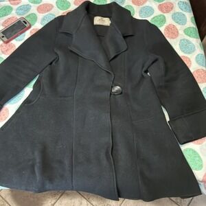 Peacoat Whimsygoth Janska Sz S Fleece Cozy Dark Academia Minimalist
